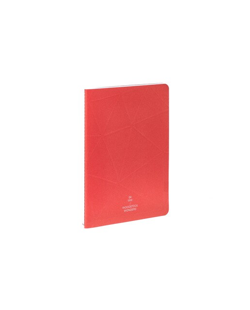 Caderno A5 Woodstock - Vermelho Vermelho-1