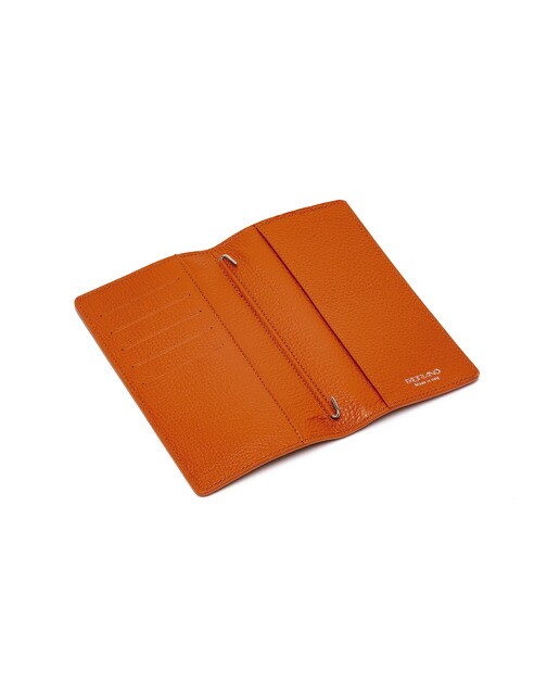 Caderno de Couro - Laranja Laranja-1