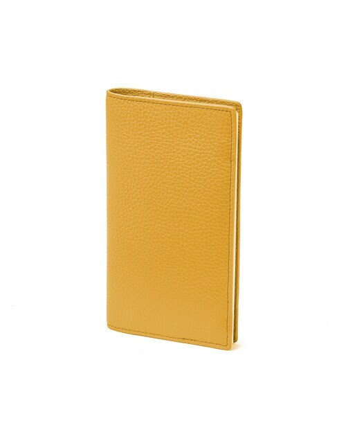 Cuaderno de cuero Fabriano Boutique amarillo