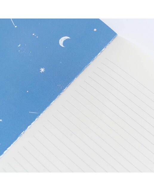 Caderno Las Dos Caras De La Luna A5 - Preto Preto-3