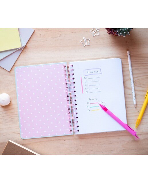 Caderno Capa Forrada A5 Bullet Pusheen 14,8x1,5x21 - Verde 5