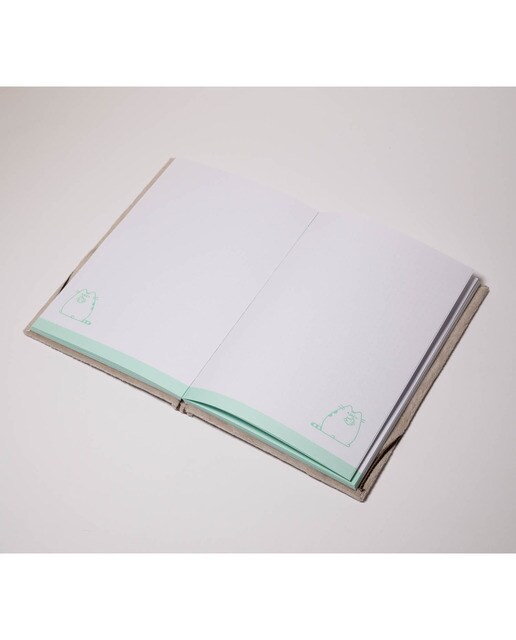 Caderno Capa Felpa A5 Pusheen 15,5x2x22 - Castanho 3