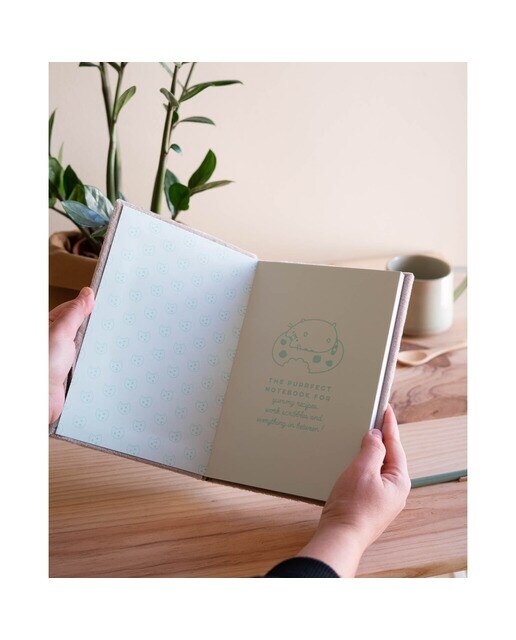 Caderno Capa Felpa A5 Pusheen 15,5x2x22 - Castanho 5