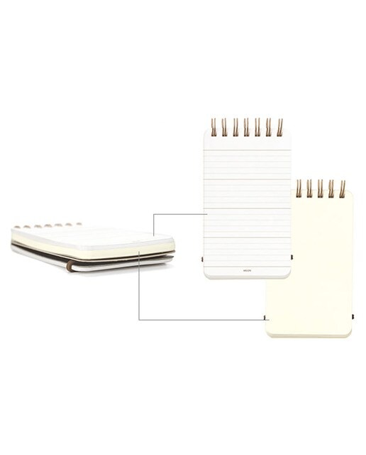 Caderno de Argolas Grain A6 - Preto Preto-4