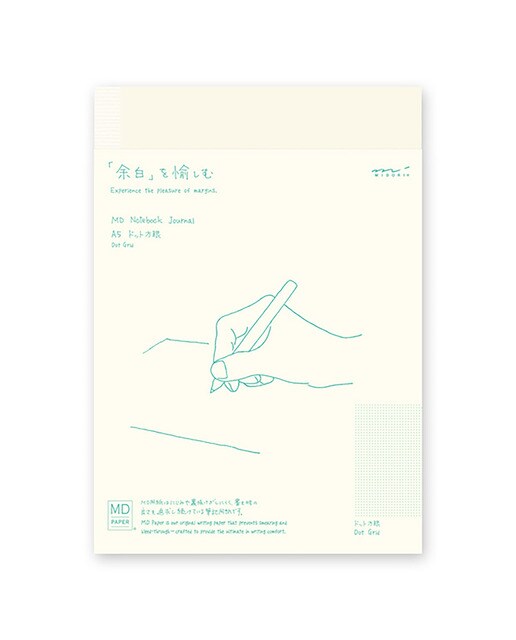 Caderno A5 Papel Pontos - Creme 1