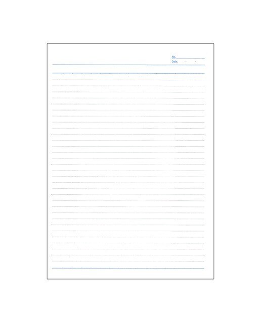 Caderno CD Semi-B5 Papel de Linhas - Azul-claro Azul-claro-2