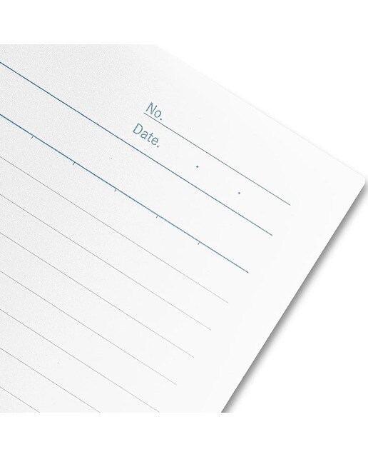 Caderno CD Semi-B5 Papel de Linhas - Azul-claro Azul-claro-3