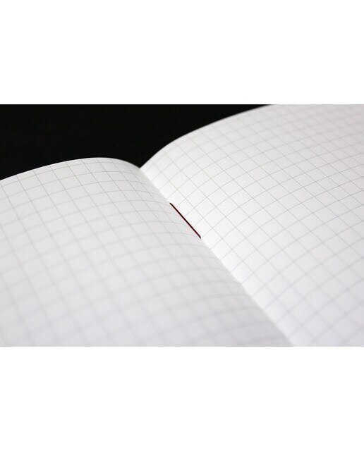 Caderno Premium CD A6 Silky Papel Quadriculado - Roxo Grená-4