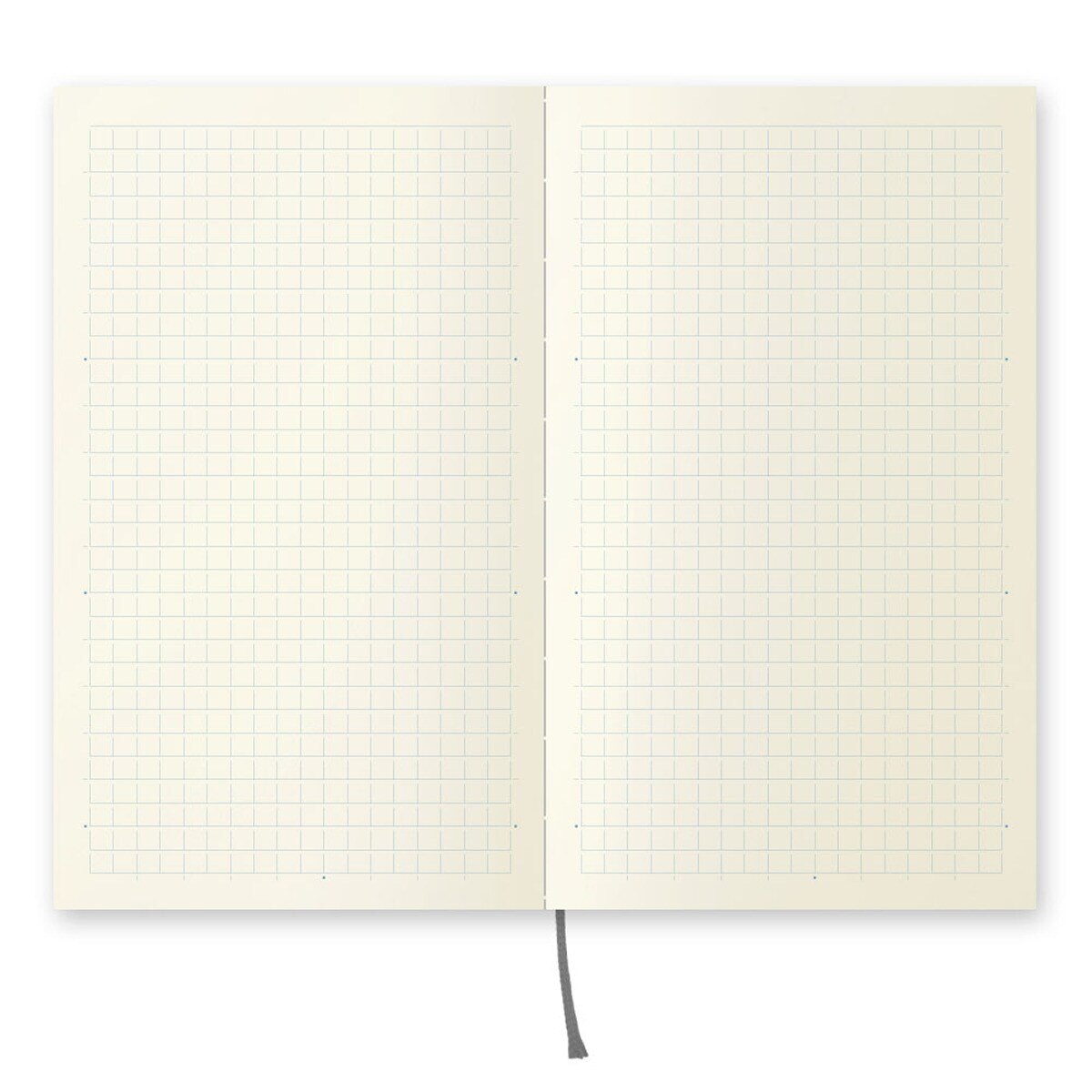Caderno de Papel MD B6 Midori Folhas Quadriculadas 2