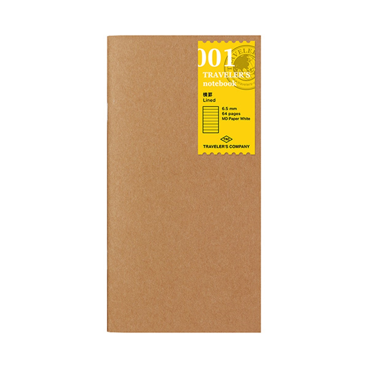 Imagem 0 de Recarga de caderno Traveler's Company papel de linhas