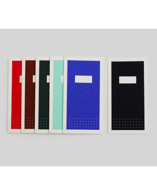 Caderno Travel Hanji Cabinet Papel Pontos - Azul Azul-2