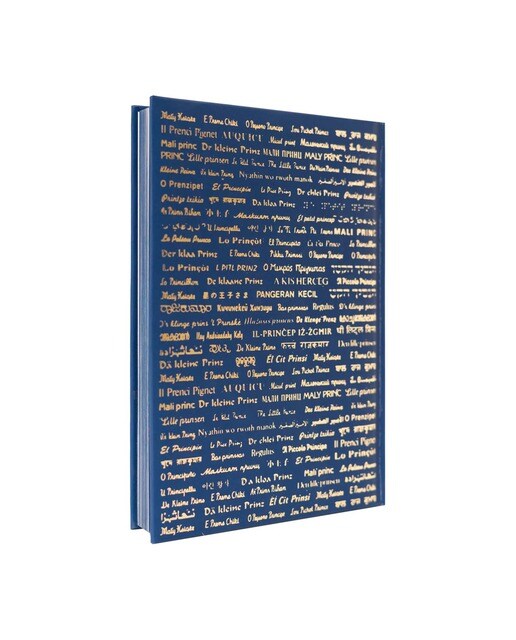Caderno Premium A5 O Principezinho - Azul e Amarelo Azul / Amarelo-2