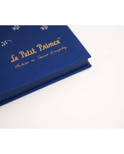 Caderno Premium A5 O Principezinho - Azul e Amarelo Azul / Amarelo-5