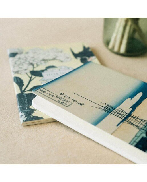 Pack de 3 Cadernos Hokusai A6 - Azul e Cinzento Azul / Cinzento-6