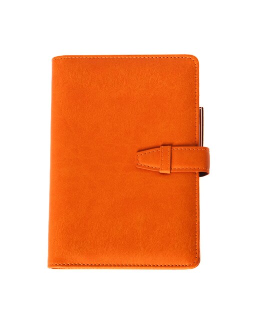 Caderno Recarregável M - Verde Laranja-1