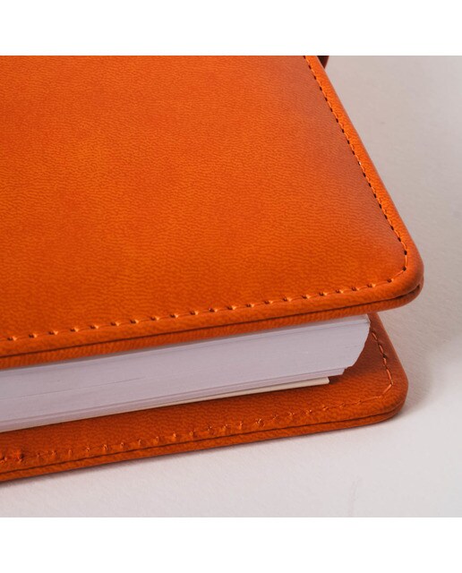 Caderno Recarregável M - Verde Laranja-5
