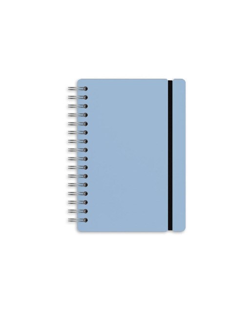 Caderno pautado A5 Vacavaliente azul claro 2