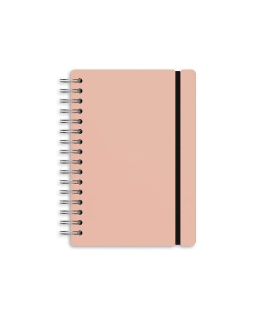 Caderno pautado A5 Vacavaliente Rosa 2