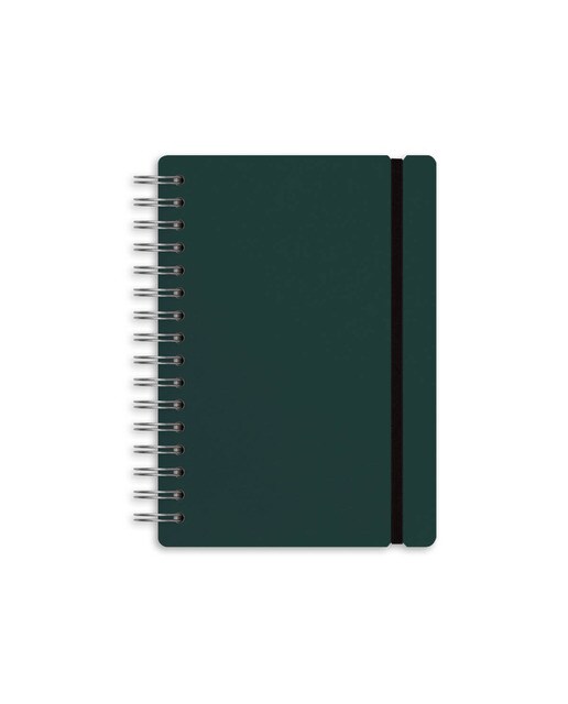 Caderno A5 pautado vacavaliente amazonia verde 1