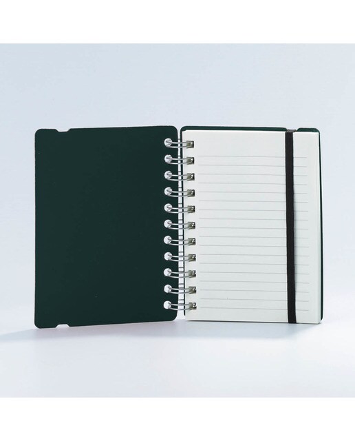 Caderno A6 pautado Vacavaliente verde amazónia 2