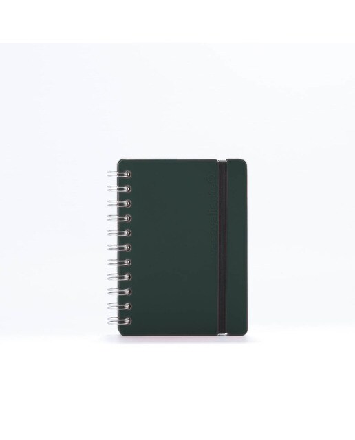 Caderno A6 pautado Vacavaliente verde amazónia 3