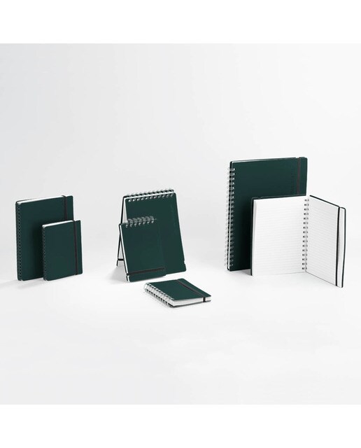 Caderno A6 pautado Vacavaliente verde amazónia 6
