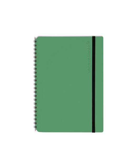 Bloco de notas Plein Air A5 pautado lótus verde vacavaliente 1