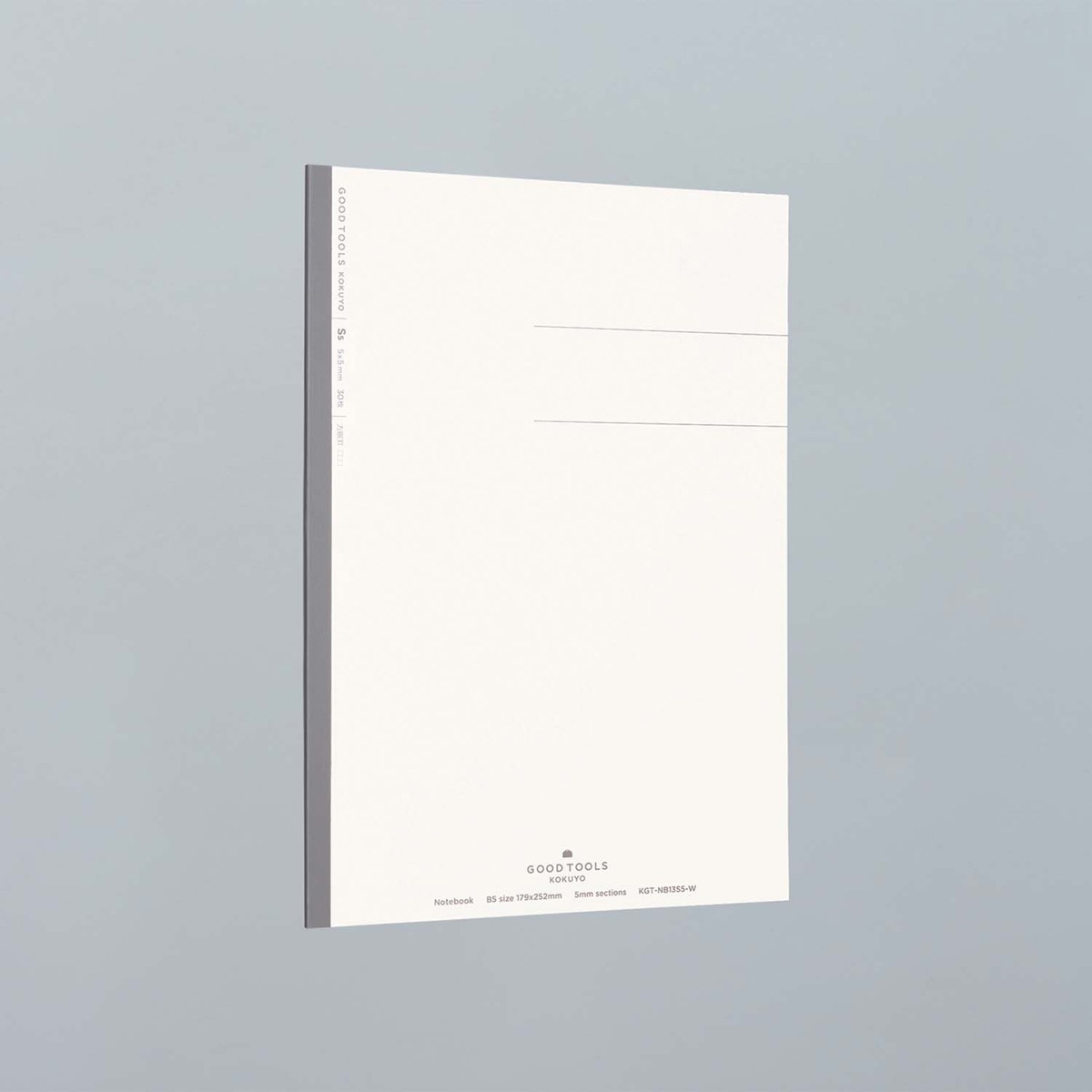 Cuaderno Kokuyo Good Tools B5 cuadriculado Blanco-6