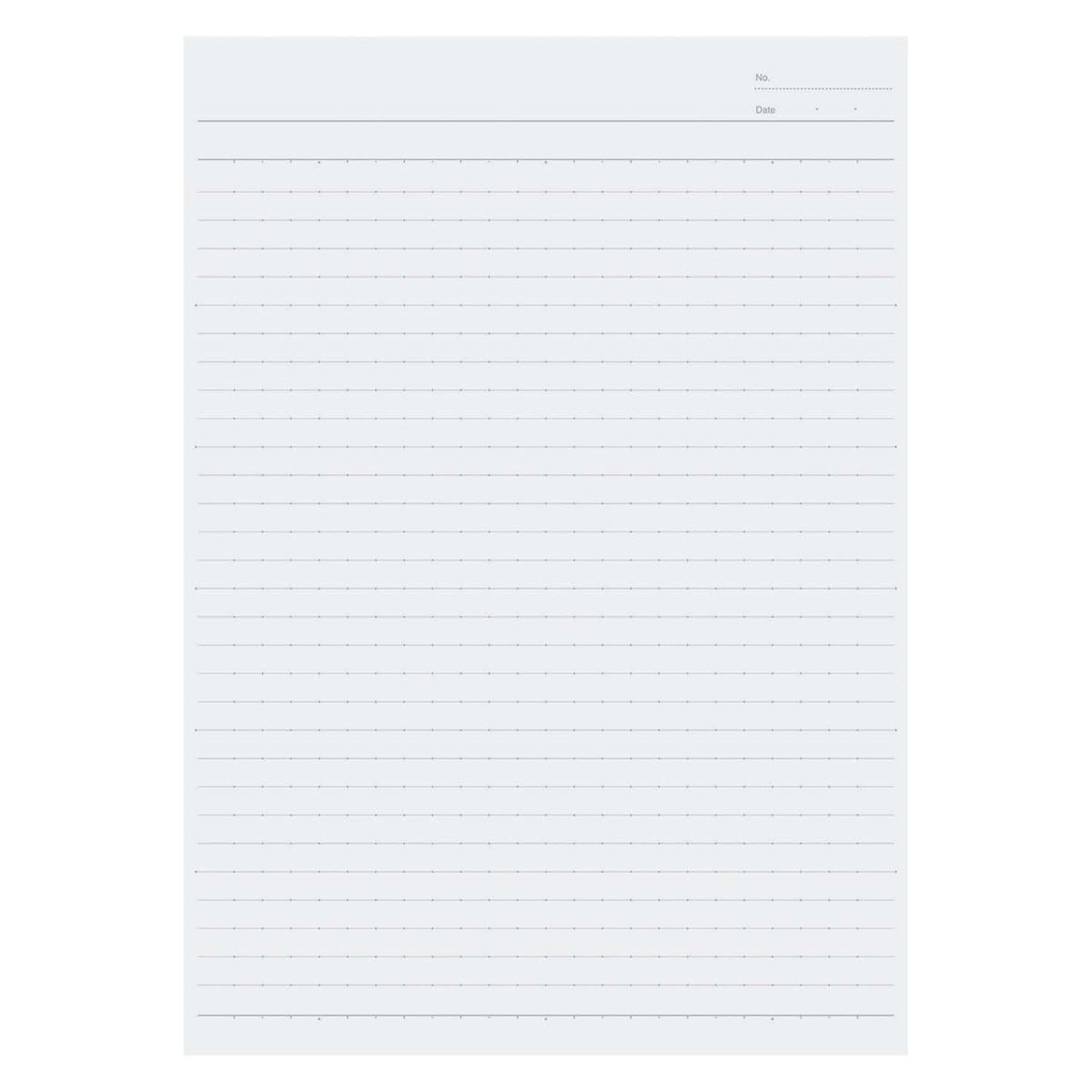 Cuaderno Kokuyo Good Tools B5 Rayado Punto 7mm rosa A Blanco-4