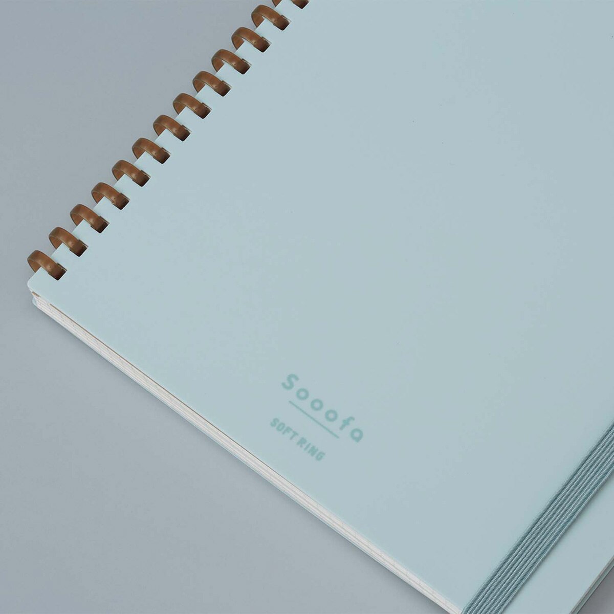 Imagen 6 de Cuaderno anillas flexibles Kokuyo cuadrícula 4 mm A5 rosa