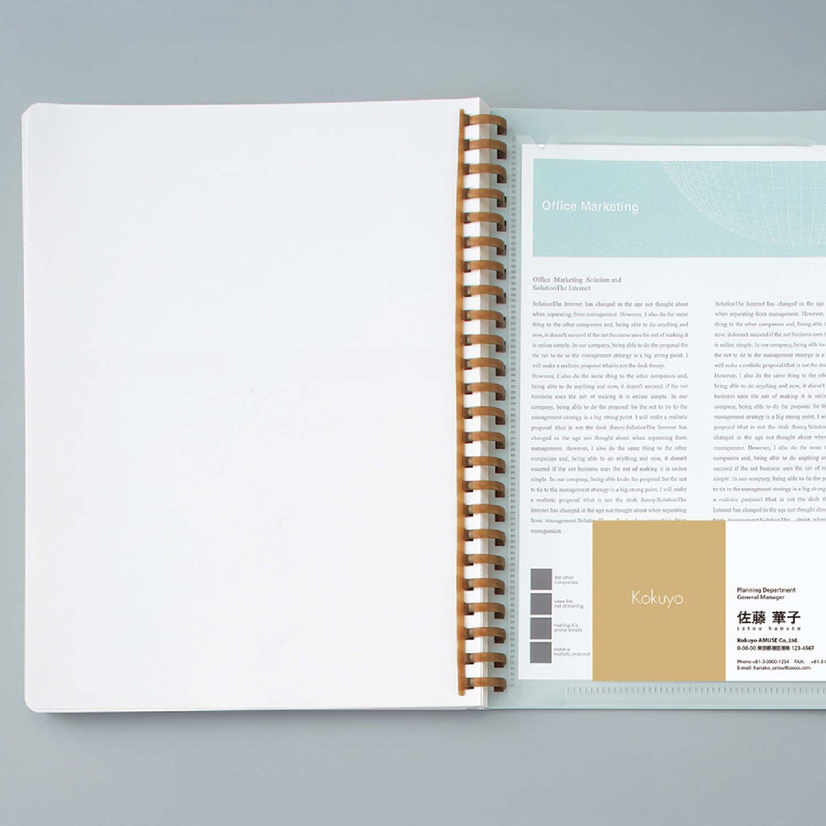 Imagen 13 de Cuaderno anillas flexibles Kokuyo cuadrícula 4 mm A5 rosa