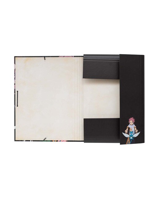 Pasta com Abas Hokusai - Azul e Cinzento Azul / Cinzento-3