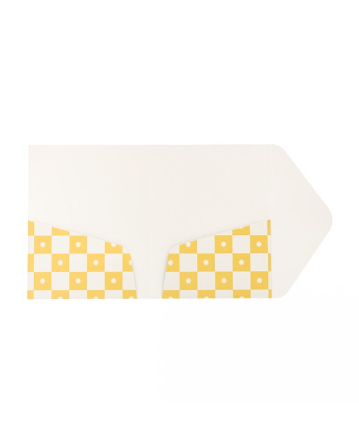 Conjunto de 2 pastas tipo envelope Akalia Kokonote Azul Azul / Amarelo-2