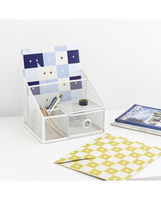 Conjunto de 2 pastas tipo envelope Akalia Kokonote Azul Azul / Amarelo-4