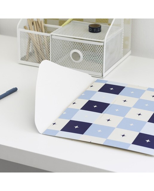 Conjunto de 2 pastas tipo envelope Akalia Kokonote Azul Azul / Amarelo-6