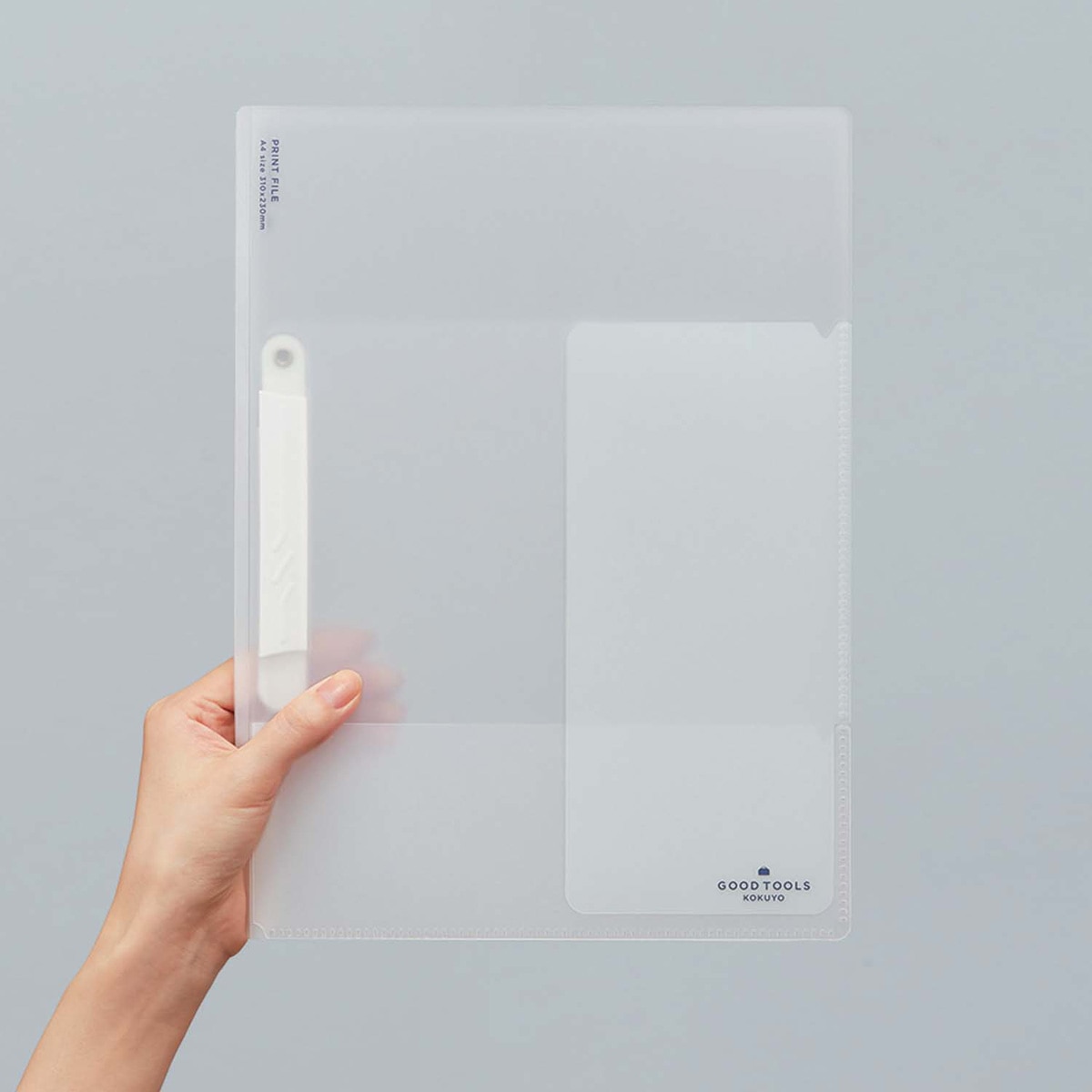 Imagen 13 de Carpeta archivadora Kokuyo Good Tools Blanco