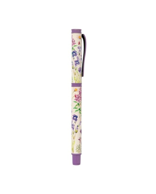 Imagem 0 de Caneta Esferográfica Botanical Wild Flowers - Branco