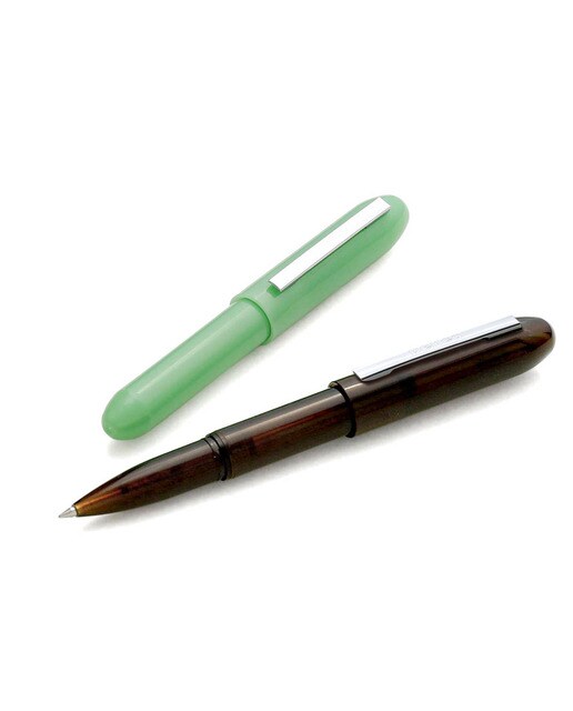 Caneta Bullet 0,7 mm tinta preta à base de óleo Penco castanha Castanho-2