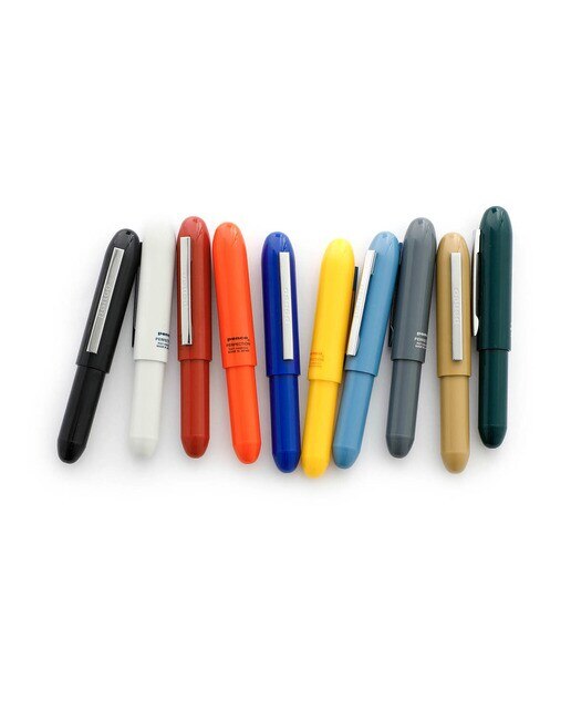 Caneta Bullet 0,7 mm tinta preta à base de óleo Penco azul claro Azul-claro-6