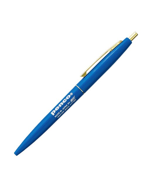 Imagem 0 de Esferográfica  Knock Penco azul claro