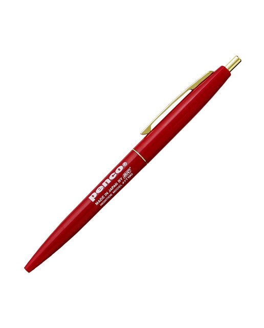 Esferográfica Knock Penco vermelho Vermelho-1