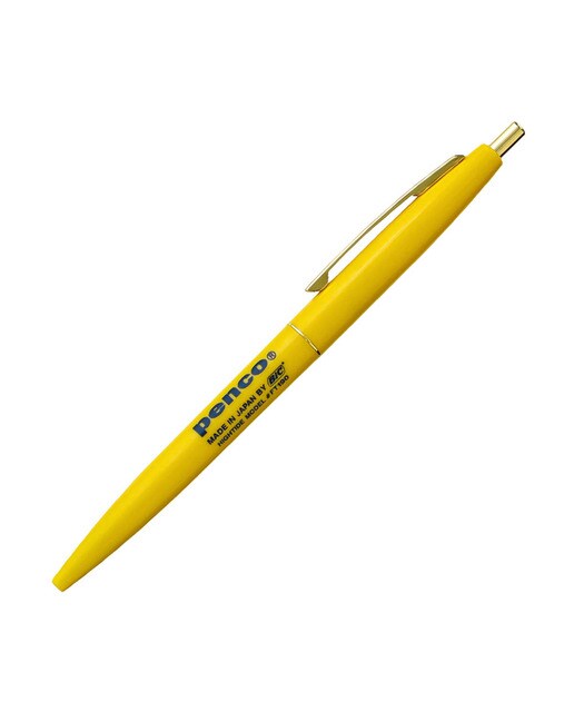 Imagem 0 de Esferográfica  Knock Penco amarelo