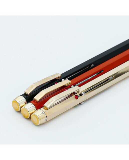 Esferográfica 4 cores Hightide Penco dourado Dourado-4