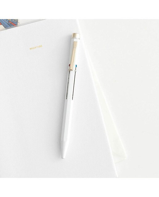 Esferográfica 4 cores Hightide Penco branco Branco-2