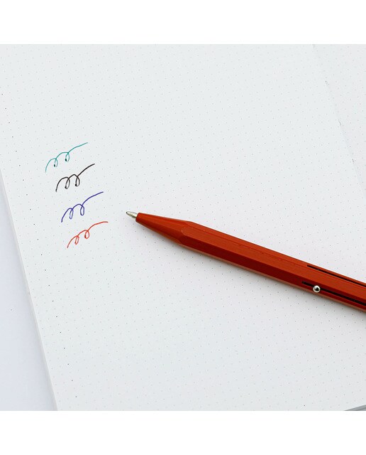 Esferográfica 4 cores Hightide Penco branco Branco-4