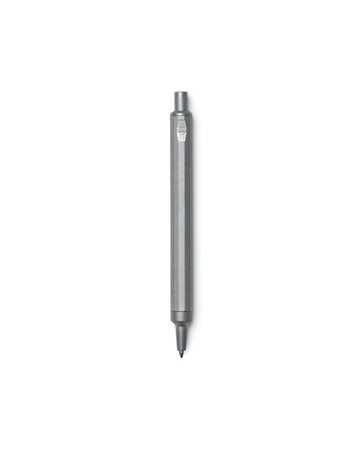 Esferográfica Bolígrafo RAW HMM prateado Prateado-1