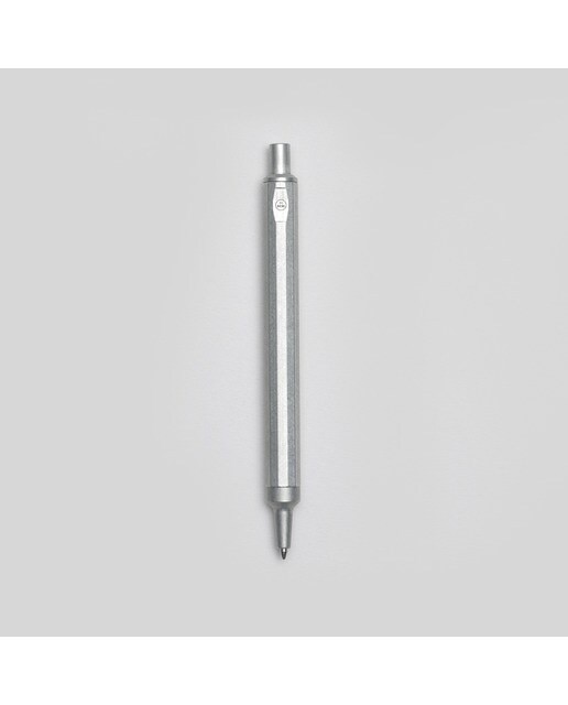 Esferográfica Bolígrafo RAW HMM prateado Prateado-13