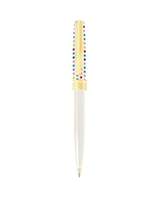 Esferográfica Topos Draeger  branco e multicor Branco / Multicolor-2