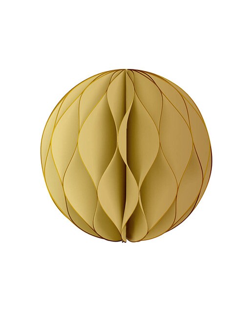 Bola Decorativa Redonda para Pendurar - Dourado Dourado-1