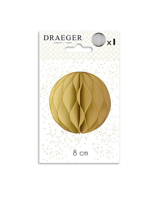 Bola Decorativa Redonda para Pendurar - Dourado Dourado-2